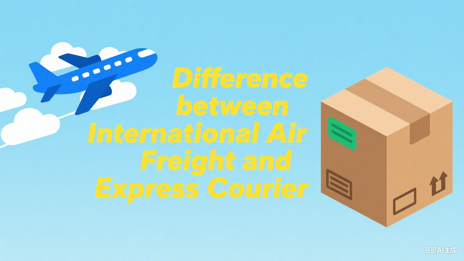Difference Between Air Cargo and International Courier